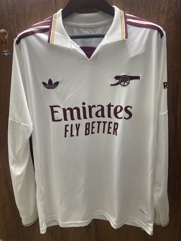 AAA(Thailand) Arsenal 25/26 Third Long Sleeve Soccer Jersey