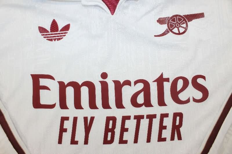 AAA(Thailand) Arsenal 25/26 Third Long Sleeve Soccer Jersey(Player)
