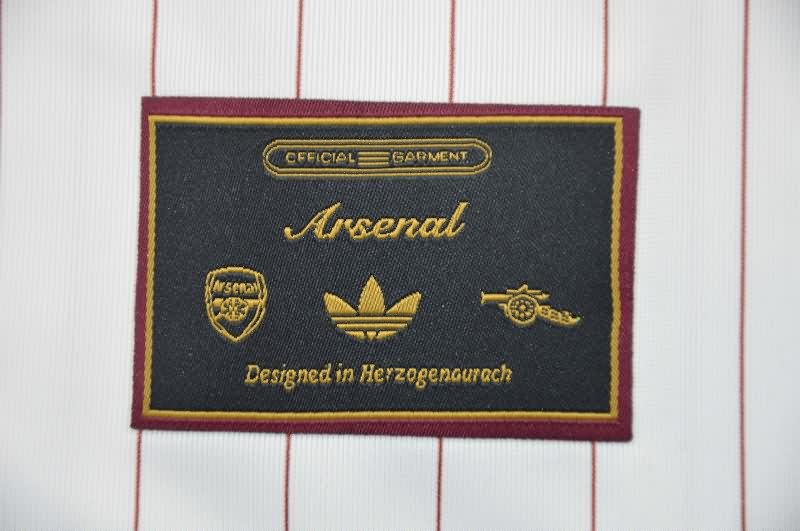 AAA(Thailand) Arsenal 25/26 White Soccer Jersey