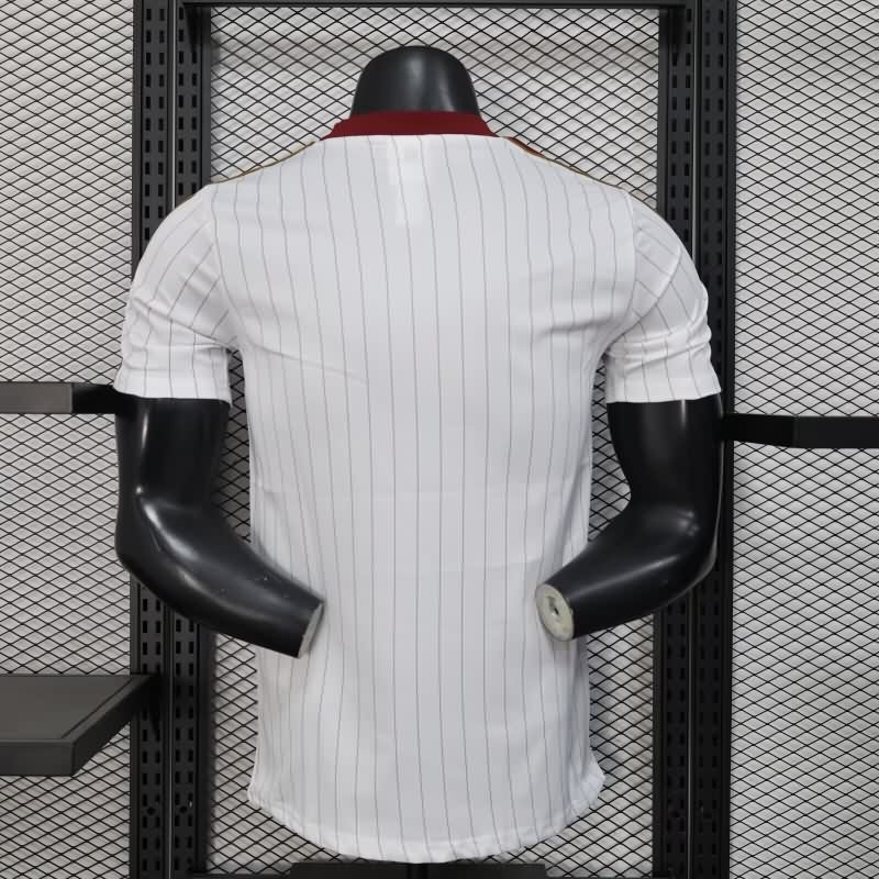 AAA(Thailand) Arsenal 25/26 White Soccer Jersey(Player)
