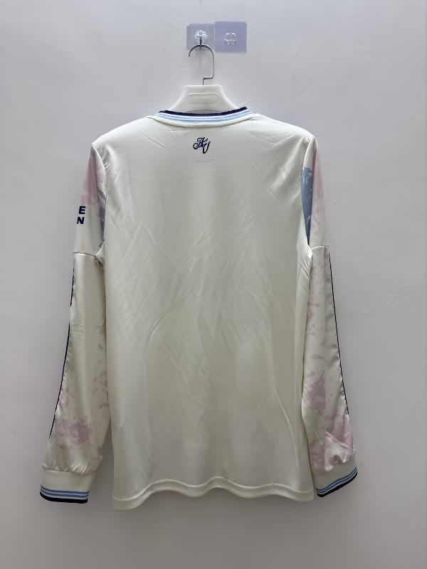 AAA(Thailand) Aston Villa 25/26 Third Long Sleeve Soccer Jersey