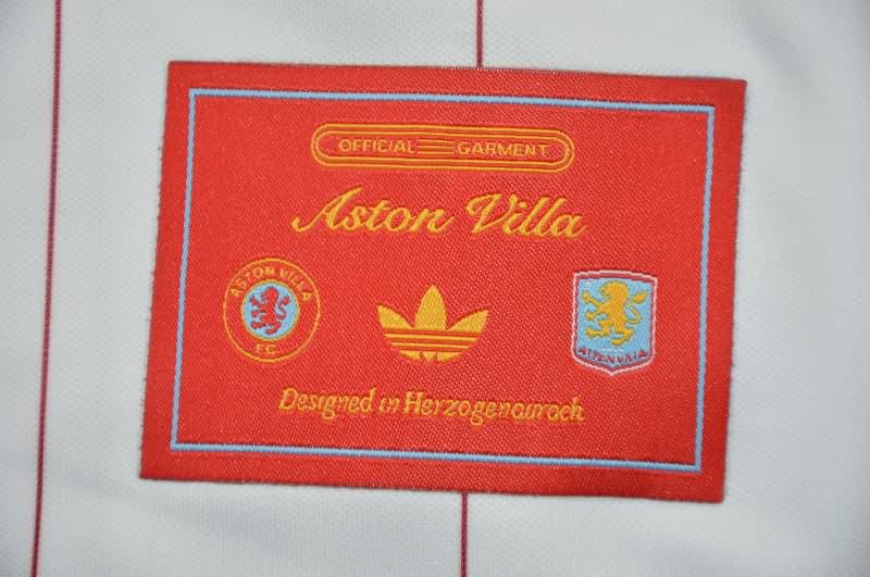AAA(Thailand) Aston Villa 25/26 White Soccer Jersey