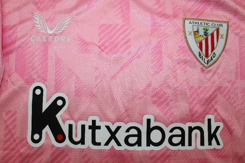 AAA(Thailand) Athletic Bilbao 25/26 Goalkeeper Pink Soccer Jersey