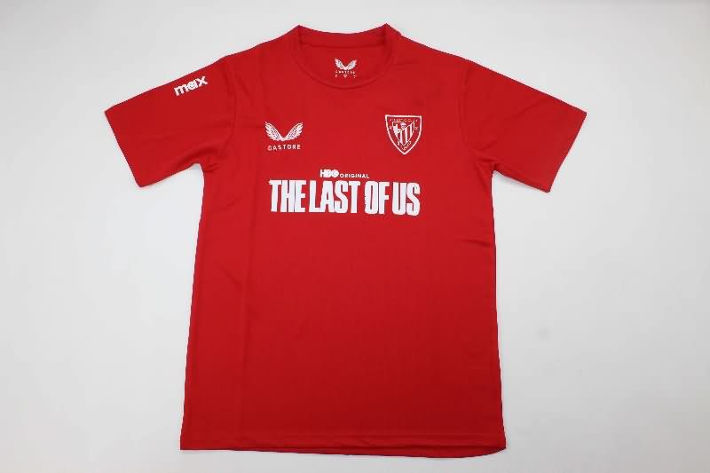 AAA(Thailand) Athletic Bilbao 25/26 Goalkeeper Red Soccer Jersey