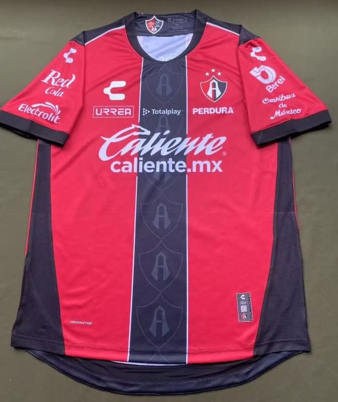 AAA(Thailand) Atlas 25/26 Home Soccer Jersey (Player)