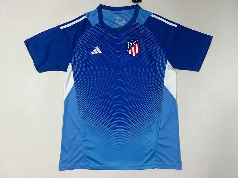 AAA(Thailand) Atletico Madrid 25/26 Goalkeeper Blue Soccer Jersey