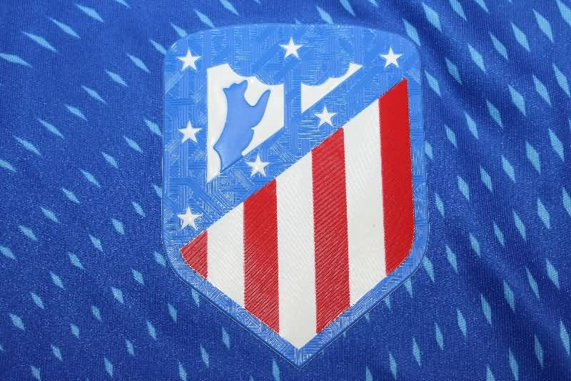 AAA(Thailand) Atletico Madrid 25/26 Goalkeeper Blue Soccer Jersey