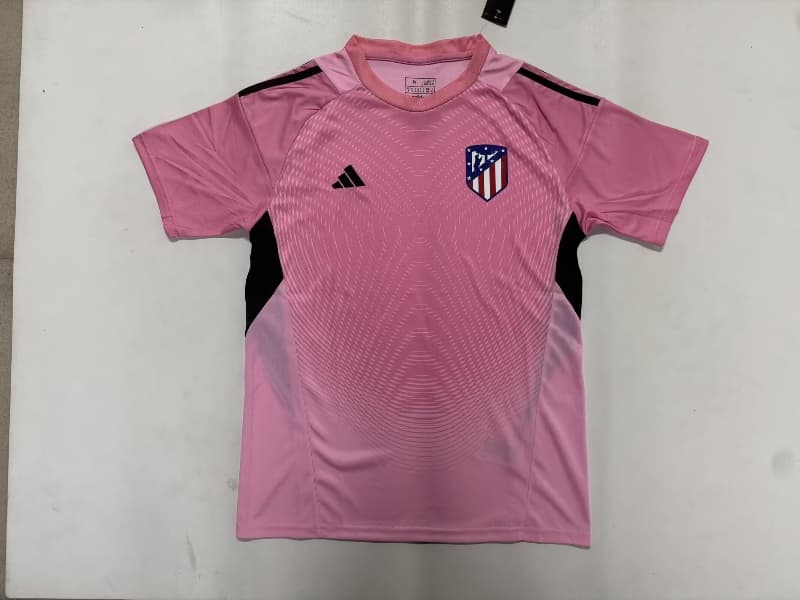 AAA(Thailand) Atletico Madrid 25/26 Goalkeeper Pink Soccer Jersey AAA(Thailand) Atletico Madrid 25/26 Goalkeeper Pink Soccer Jersey