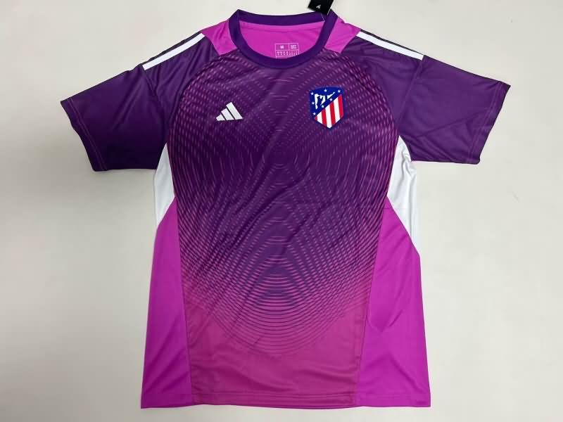 AAA(Thailand) Atletico Madrid 25/26 Goalkeeper Purple Soccer Jersey