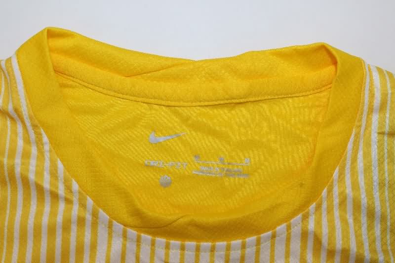 AAA(Thailand) Atletico Madrid 25/26 Goalkeeper Yellow Soccer Jersey