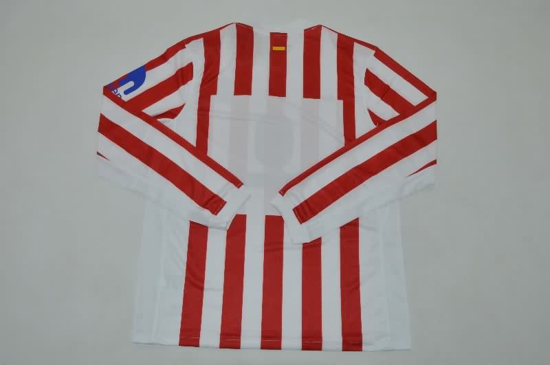 AAA(Thailand) Atletico Madrid 25/26 Home Long Sleeve Soccer Jersey