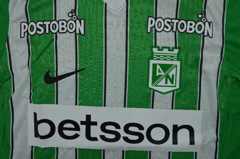 AAA(Thailand) Atletico Nacional 2026 Home Soccer Jersey (Player)