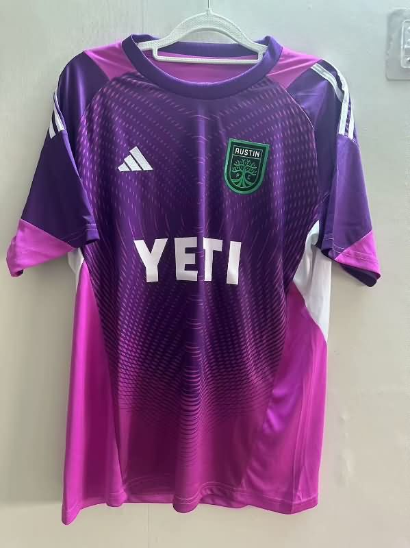 AAA(Thailand) Austin FC 2025 Goalkeeper Purple Soccer Jersey