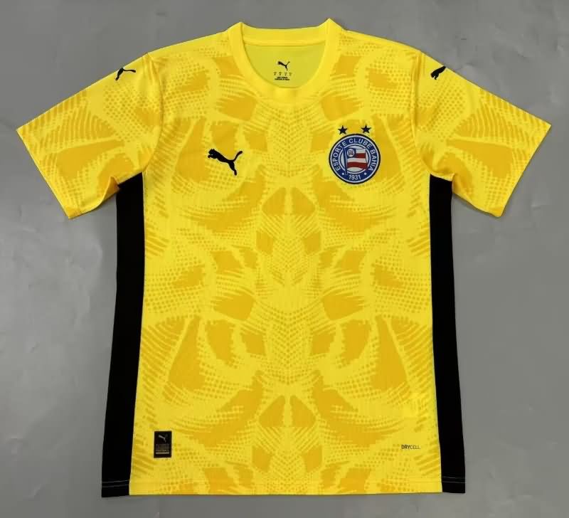 AAA(Thailand) Bahia 2025 Goalkeeper Yellow Soccer Jersey