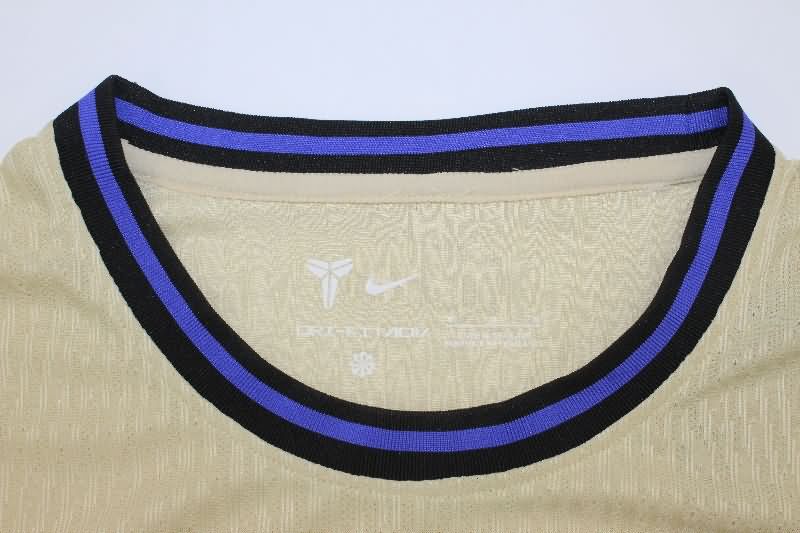 AAA(Thailand) Barcelona 25/26 Away Long Sleeve Soccer Jersey (Player)