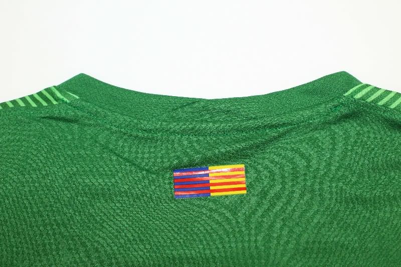 AAA(Thailand) Barcelona 25/26 Goalkeeper Green Soccer Jersey