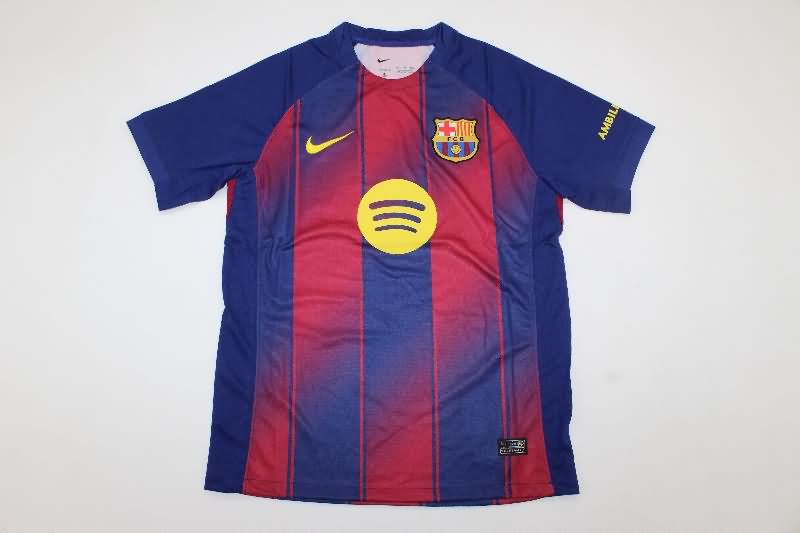 AAA(Thailand) Barcelona 25/26 Home Soccer Jersey