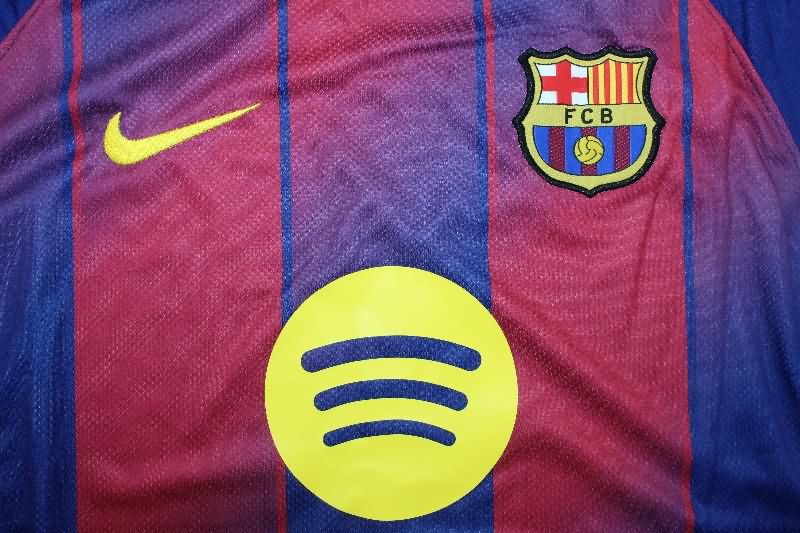 AAA(Thailand) Barcelona 25/26 Home Soccer Jersey Leaked