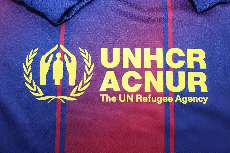 AAA(Thailand) Barcelona 25/26 Home Long Sleeve Soccer Jersey
