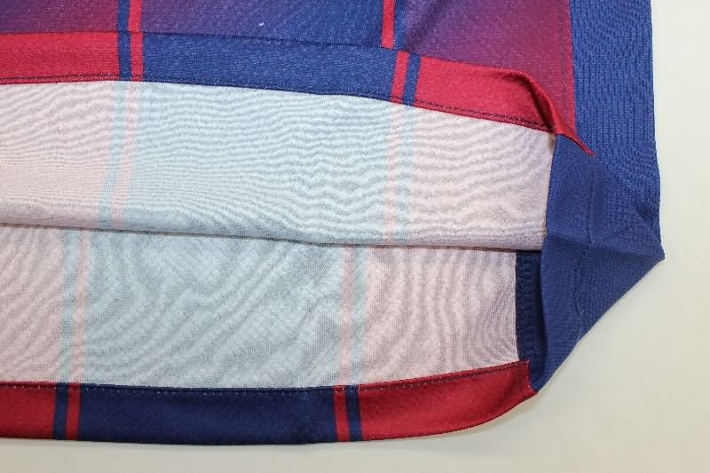 AAA(Thailand) Barcelona 25/26 Home Long Sleeve Soccer Jersey Leaked