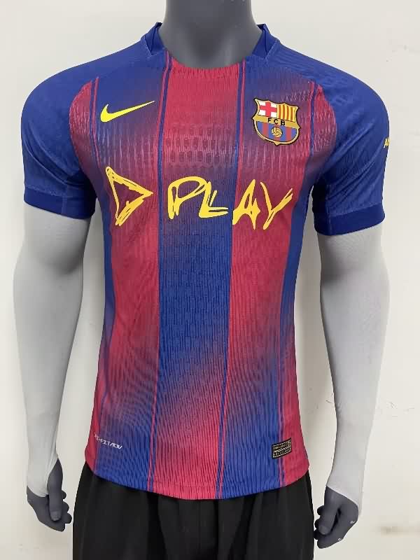AAA(Thailand) Barcelona 25/26 Home Soccer Jersey (Player) Sponsor AAA(Thailand) Barcelona 25/26 Home Soccer Jersey (Player) Sponsor