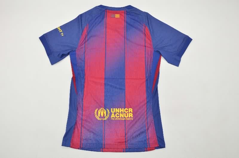 AAA(Thailand) Barcelona 25/26 Home Soccer Jersey (Player) Sponsor