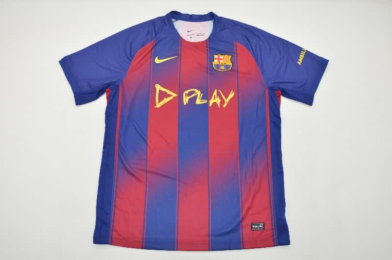 AAA(Thailand) Barcelona 25/26 Home Soccer Jersey Sponsor