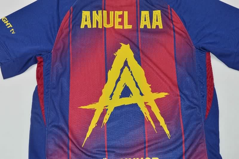AAA(Thailand) Barcelona 25/26 Home Soccer Jersey Sponsor 03