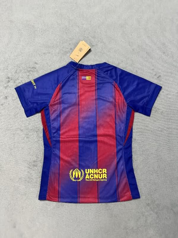 AAA(Thailand) Barcelona 25/26 Home Women Soccer Jersey Leaked