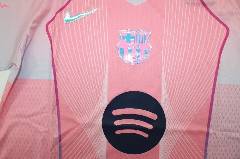 AAA(Thailand) Barcelona 25/26 Pink Soccer Jersey