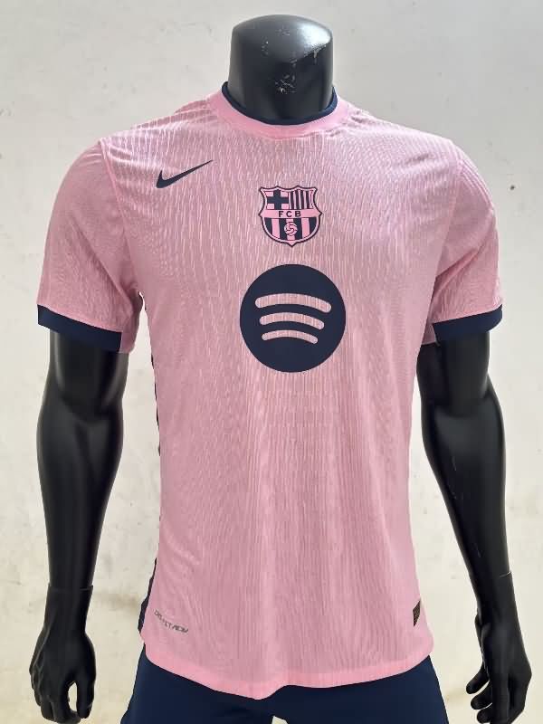 AAA(Thailand) Barcelona 25/26 Pink Soccer Jersey (Player)