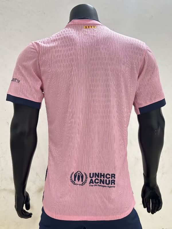 AAA(Thailand) Barcelona 25/26 Pink Soccer Jersey (Player)