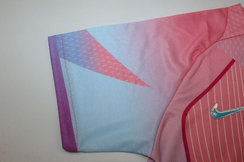 AAA(Thailand) Barcelona 25/26 Pink Women Soccer Jersey
