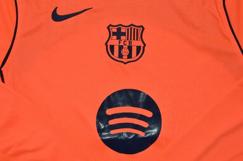 AAA(Thailand) Barcelona 25/26 Third Long Sleeve Soccer Jersey