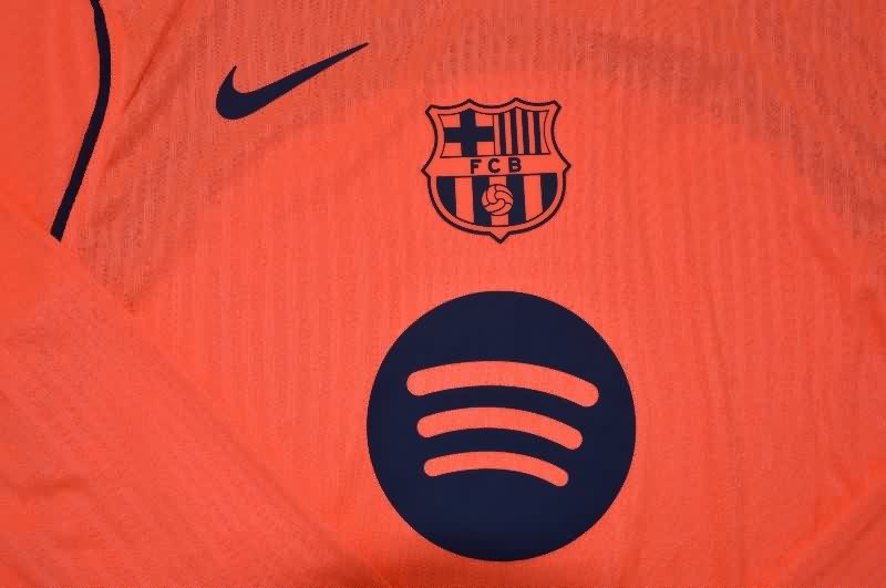 AAA(Thailand) Barcelona 25/26 Third Long Sleeve Soccer Jersey (Player)