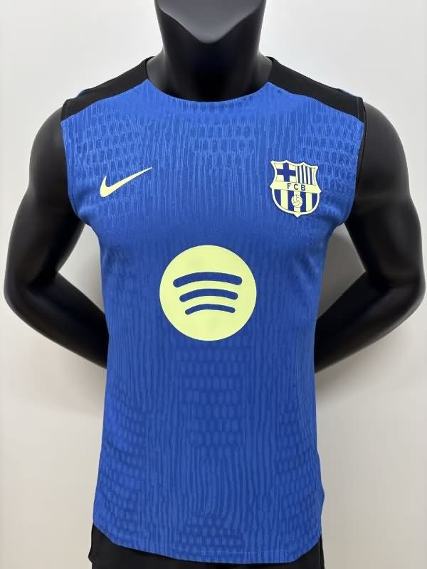 AAA(Thailand) Barcelona 25/26 Training Vest Soccer Jersey (Player) 02