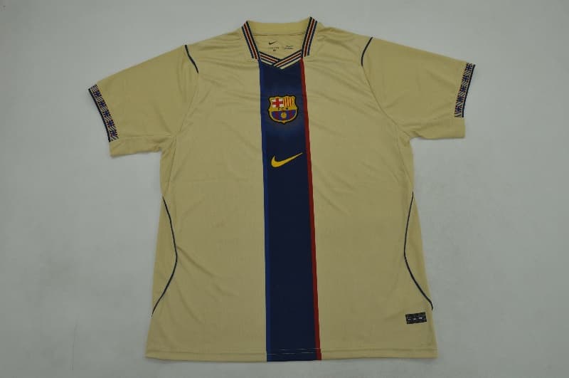 AAA(Thailand) Barcelona 25/26 Yellow Soccer Jersey 02 AAA(Thailand) Barcelona 25/26 Yellow Soccer Jersey 02