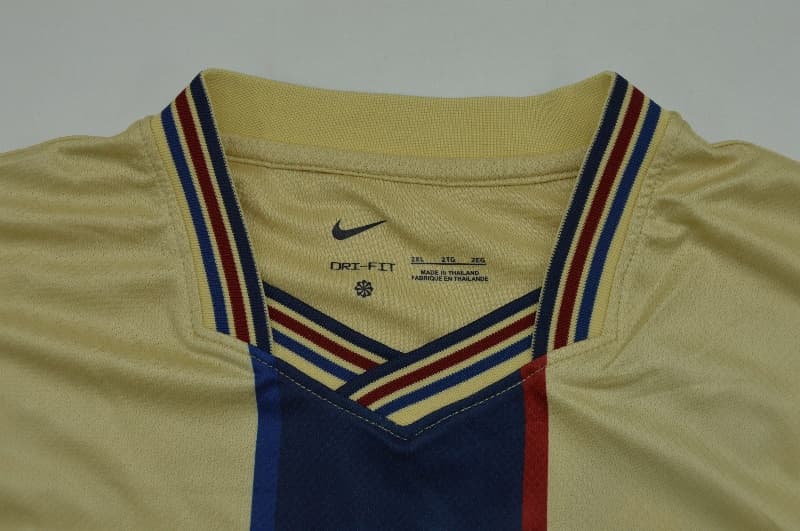 AAA(Thailand) Barcelona 25/26 Yellow Soccer Jersey 02
