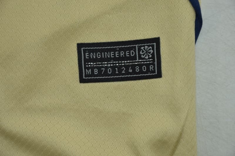 AAA(Thailand) Barcelona 25/26 Yellow Soccer Jersey 02