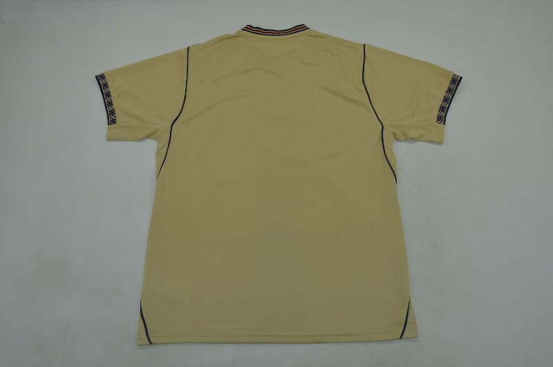 AAA(Thailand) Barcelona 25/26 Yellow Soccer Jersey 02