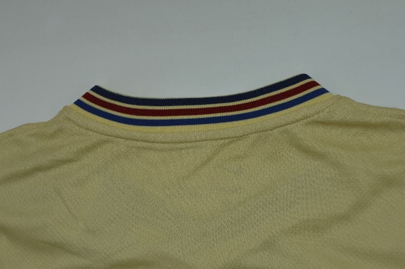 AAA(Thailand) Barcelona 25/26 Yellow Soccer Jersey 02