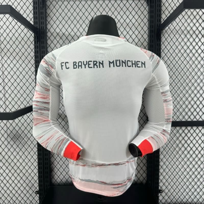 AAA(Thailand) Bayern Munich 25/26 Away Long Sleeve Soccer Jersey (Player)