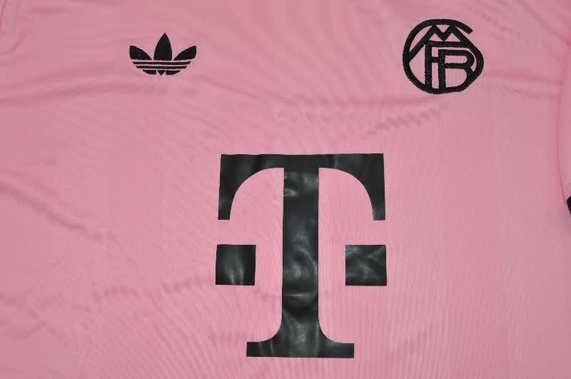 AAA(Thailand) Bayern Munich 25/26 Goalkeeper Pink Soccer Jersey