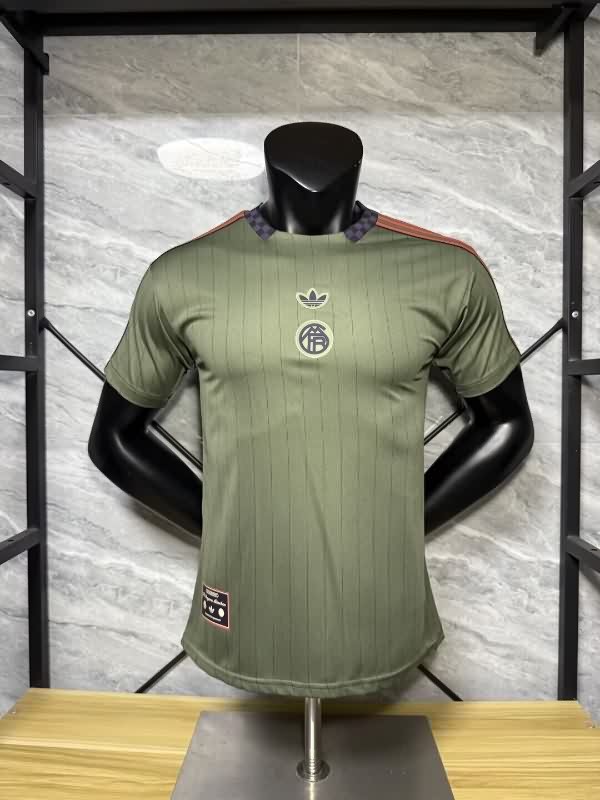 AAA(Thailand) Bayern Munich 25/26 Green Soccer Jersey (Player) 02