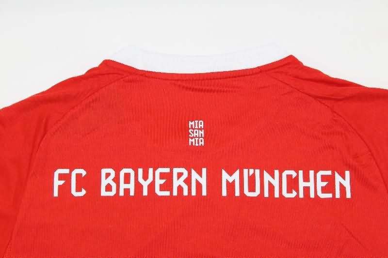 AAA(Thailand) Bayern Munich 25/26 Home Long Sleeve Soccer Jersey