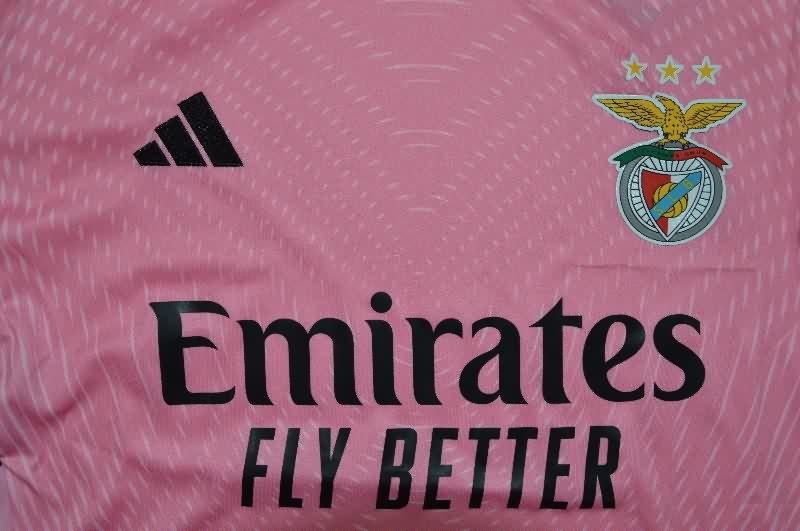 AAA(Thailand) Benfica 25/26 Goalkeeper Pink Soccer Jersey