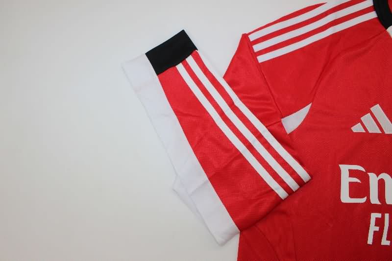 AAA(Thailand) Benfica 25/26 Home Long Sleeve Soccer Jersey