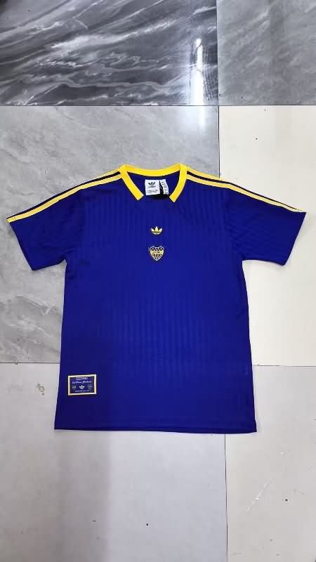 AAA(Thailand) Boca Juniors 2025 Dark Blue Soccer Jersey