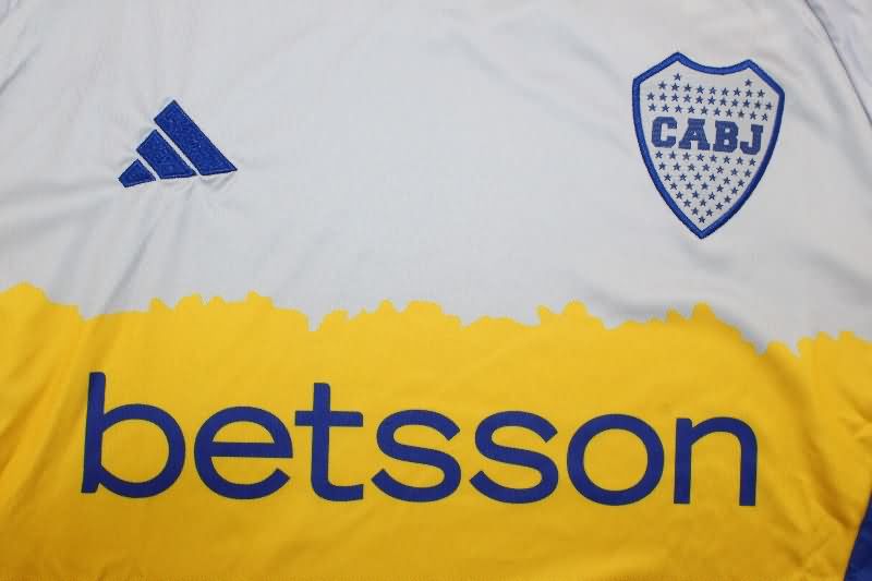 AAA(Thailand) Boca Juniors 2025 Grey Soccer Jersey