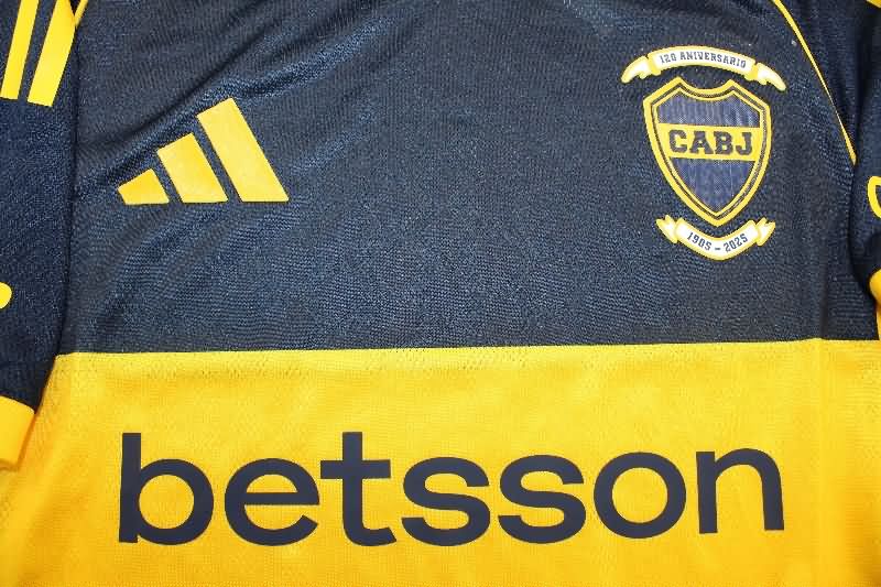 AAA(Thailand) Boca Juniors 2025 Home Soccer Jersey (Player)